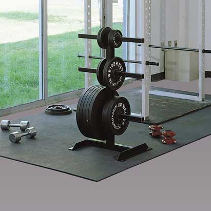 Buy BRAND NEW Commercial Grade Smooth Gym Mat Rubber Flooring 6×4 3/4  Online