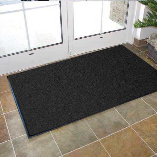 Black PPT PET Commercial Entrance Mats 180x1800cm Floor Mats That